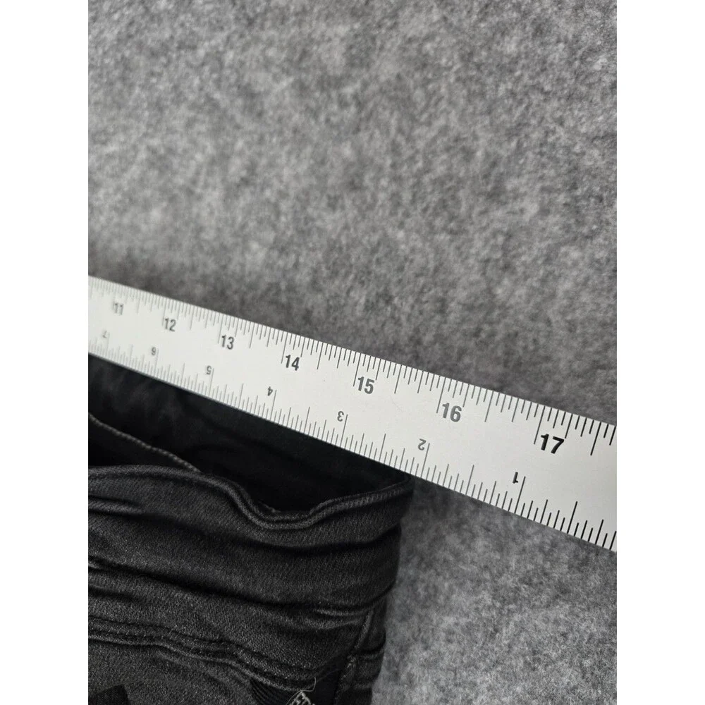 REPLAY Men's Stretch Selvedge Jeans Sz 32 x 29 Black Denim Japan